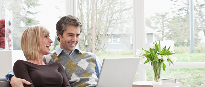 couple happy with custom windows film